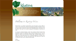 Desktop Screenshot of keatingwines.com